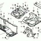 SXS500M 2AC Seat bottom cover