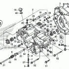 TRX420FA2 2A Передняя крышка картера