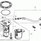 SXS500M 2AC Топливный насос