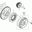 SXS500M 2AC Пусковой механизм