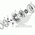 TRX420TM1 A Муфта стартера