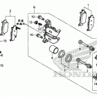 SXS1000M5D A Задний суппорт