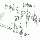 TRX90X AC Вилка переключения передач