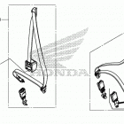SXS500M 2AC Seat belt