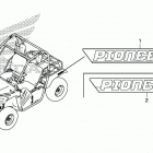 SXS500M 2AC Наклейки