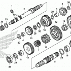 TRX420FA2 2A Трансмиссия 1