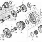 SXS700M2 A Трансмиссия