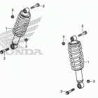 SXS500M 2AC Передние аммортизаторы