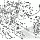 SXS700M2 A Крышка картера задняя