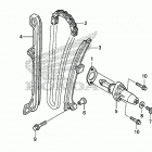 SXS700M2 A Цепь ГРМ и натяжитель