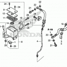 TRX250X AC Front brake master