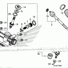 SXS1000M5D A Steering gear box@tie rod