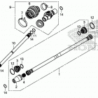 SXS1000M5D A Карданный вал