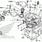 SXS500M 2AC Головка цилиндров