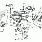SXS500M 2AC Воздушный фильтр