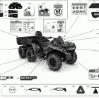 005 - Outlander T MAX 6X6 - 650 EFI - XU+ - T Regulation 07- body - decals
