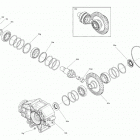 004 - Outlander T MAX 450 EFI - DPS - T Regulation 04- drive - rear section - differential parts - dps
