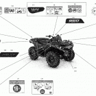 006 - Outlander MAX 850 EFI - XT_XTP - International 07- body - decals - xtp
