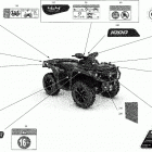 003 - Outlander 1000R EFI - DPS - CE 07- body - decals
