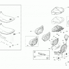 006 - Outlander T MAX 6X6 - 1000 EFI - XU+ - T Regulation 07- body - seat