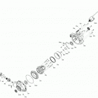 010 - Outlander 850 EFI - XMR - NEO YELLOW - North America 04- drive - front differential - 705402700