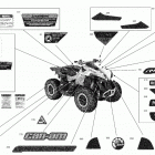 004 - Renegade 1000R EFI - XXC - North America 07- body - decals