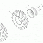 002 - Outlander 650 EFI - XMR - CE 04- drive - front wheels