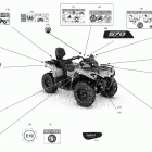 003 - Outlander MAX 570 EFI - DPS - CE 07- body - decals  - dps