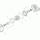 002 - Outlander 570 EFI - STD - International 04- drive - front section - differential parts - 7035009...