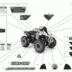 002 - Renegade 570 EFI - XMR - North America 07- body - decals