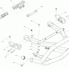 004 - Renegade 1000R EFI - XMR - NEO YELLOW - International 07- body - storage tray