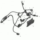 004 - Outlander MAX 450 EFI - North America 10- electric - engine harness and electronic module - 45...