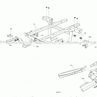004 - Outlander T MAX 6X6 - 450 EFI - XU+ - T Regulation 06- frame - system - rear part