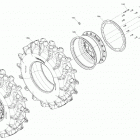 006 - Renegade 1000R EFI - XMR - NEO YELLOW - North America 04- drive - rear wheels