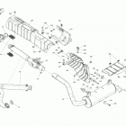 002 - Outlander 570 EFI - STD - International 02- engine - exhaust - std