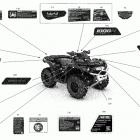 009 - Outlander MAX 1000R EFI - XT_XTP_LTD - North America 07- body - decals - xt