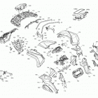 003 - Outlander T 6X6 - 1000 EFI - XU+ - T Regulation 07- body - front section