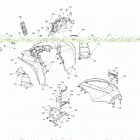 003 - Renegade 850 EFI - STD_XXC - North America 07- body - front section