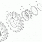 006 - Renegade 1000R EFI - XMR - NEO YELLOW - North America 04- drive - front wheels