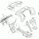 001 - Outlander MAX 6X6 - 450 EFI - DPS - North America 07- body - front section