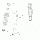002 - Outlander 570 EFI - STD - International 05- suspension - shocks - rear section - std