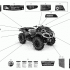 011 - Outlander 1000R EFI - XMR - NEO YELLOW - North America 07- body - decals