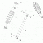 002 - Outlander 570 EFI - STD - International 05- suspension - shocks - front section - std