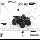 001 - Outlander T 650 EFI - XT_XU+ - T Regulation 07- body - decals - xt