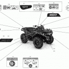 006 - Outlander MAX 850 EFI - XT_XTP - International 07- body - decals - xt