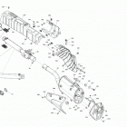 002 - Outlander 650 EFI - XT - International 02- engine - exhaust