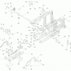 003 - Outlander T 6X6 - 1000 EFI - XU+ - T Regulation 06- frame - system - rear part