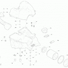 005 - Outlander T MAX 1000 EFI - XTP - T Regulation 02- engine - air intake
