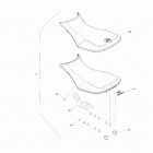 005 - Outlander 1000R EFI - XT - International Сидение