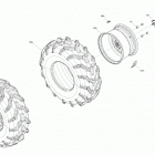 001 - Outlander 650 EFI - XU - CE 04- drive - rear wheels